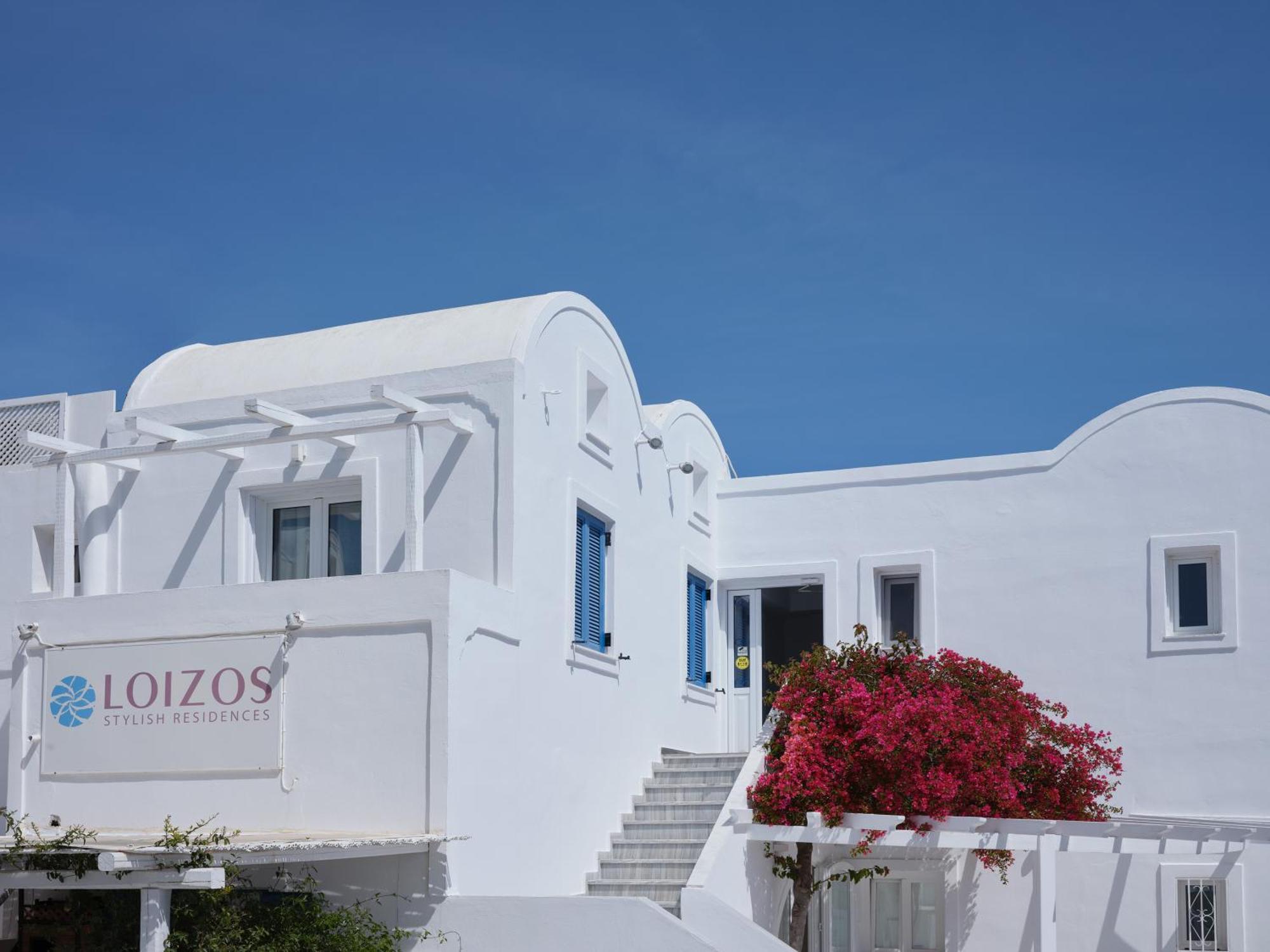 Loizos Stylish Residences ฟิรา ภายนอก รูปภาพ